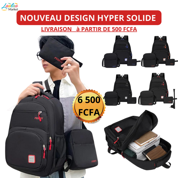 Nouveau Design SAC  3 en 1 HYPER-SOLIDE