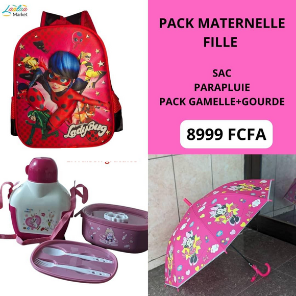 Pack maternelle Enfant fille